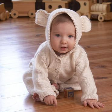 Appalachian Baby Lambs Ear Cardigan Kit