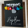 Hap Bee Stitch Markers - Avenue Yarns