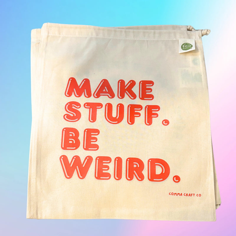 Comma Craft Drawstring Project Bag