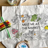 Rosanna Diggs Tote Bag Embroidery Kit
