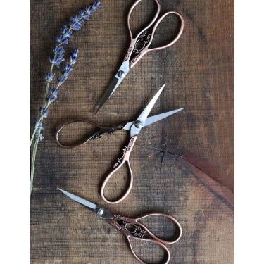 NNK Mini Embroidery Scissors - Antique Copper Mini Embroidery Scissors -  Salty Yarns