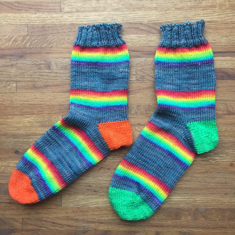 Toe-Up Socks with Kira K.