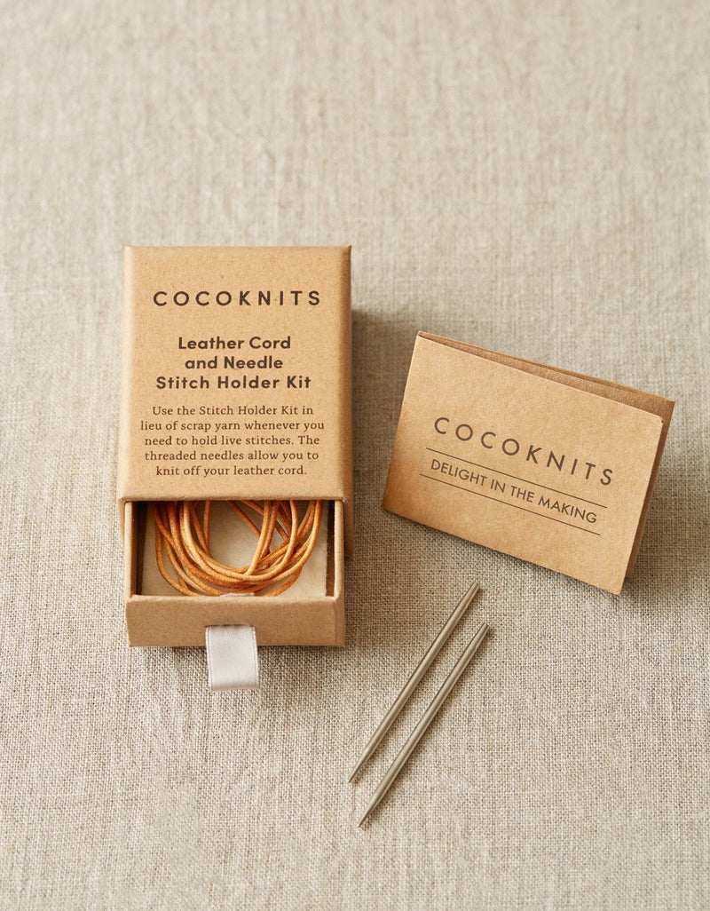 Cocoknits Leather Cord and Needle